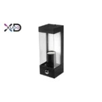 Wandlamp buiten met bewegingssensor E27 LED, IP44 – zwart - Afbeelding 6