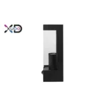 Wandlamp buiten met bewegingssensor E27 LED, IP44 – zwart - Afbeelding 4