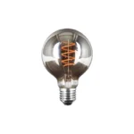 LED Filamentlamp G80 E27 4W 2200K Dimbaar – Smoke